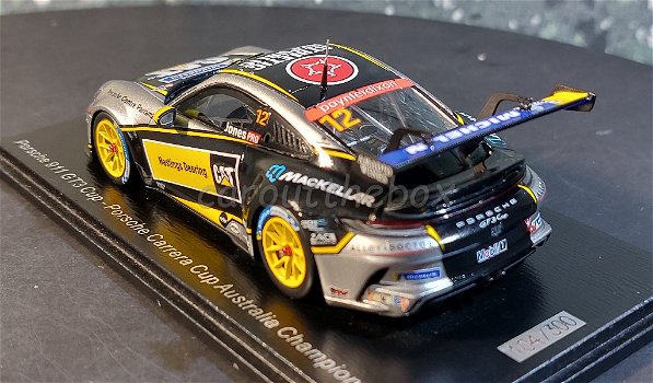 Porsche 911 GT3 CUP CATERPILLAR #12 1/43 Spark SP113 - 2