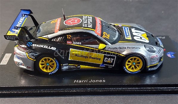 Porsche 911 GT3 CUP CATERPILLAR #12 1/43 Spark SP113 - 3