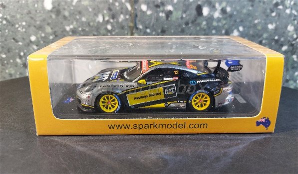 Porsche 911 GT3 CUP CATERPILLAR #12 1/43 Spark SP113 - 4