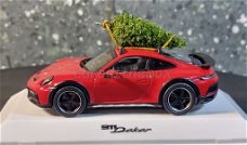 Porsche 911 DAKAR with tree 1/43 Spark SP115