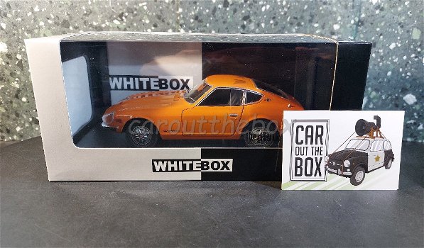 Datsun 240 Z oranje 1/24 Whitebox WB091 - 4