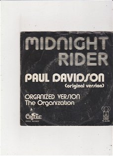 Single Paul Davidson - Midnight rider