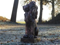 tuinbeeld van een leeuw,leeuw cora