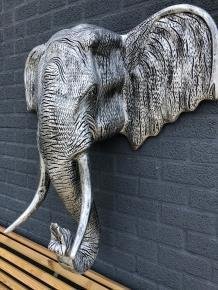 olifant , groot , muurdecoratie - 0