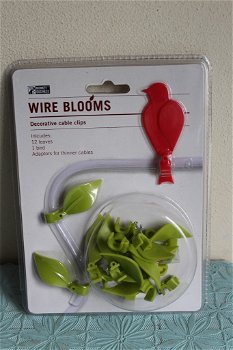 Wire Blooms – decoratieve kabel clips - 0