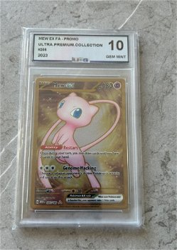 Pokemon Mewtwo #52 & mew #205 graded 10 - 1