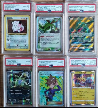 Pokemon psa slabs - 0