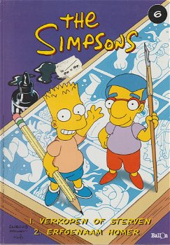 2x Bart Simpson + 4 x The Simpsons - 3