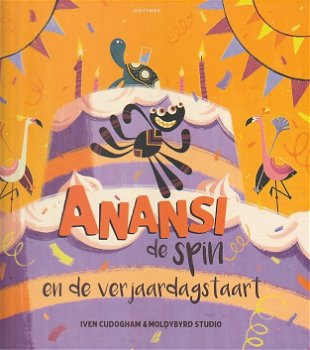 ANANSI DE SPIN EN DE VERJAARDAGSTAART - Iven Cudogham (4) - 0