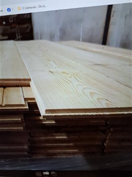grenen vloerplanken 20mm dik 180mm werkende breedte voor vloeren wanden plafonds - 1