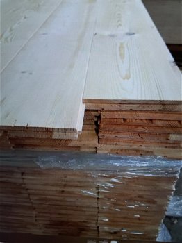 grenen vloerplanken 20mm dik 180mm werkende breedte voor vloeren wanden plafonds - 2