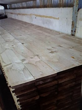 steigerplanken old grey lang 5m 30mm dik ongeveer 200 mm breed prijs 25,00 per plank - 0