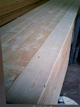 steigerplanken old grey lang 5m 30mm dik ongeveer 200 mm breed prijs 25,00 per plank - 3