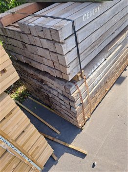 azobe 70x70 lang 3m ongeveer 140 stuks - 0