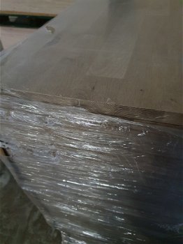 eiken panelen nieuw ongeveer 18mm dik breed 40cm lang 4m - 4