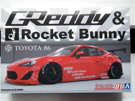Modelbouw Toyota GT 86 Rocket Bunny – bouwmodel 1:24 - 0