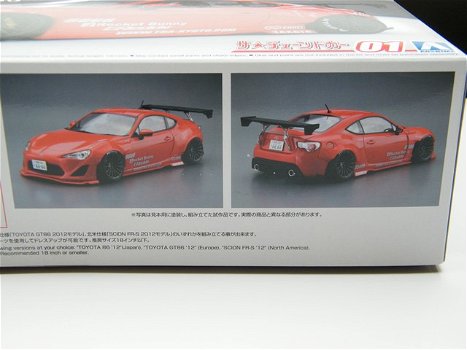 Modelbouw Toyota GT 86 Rocket Bunny – bouwmodel 1:24 - 1