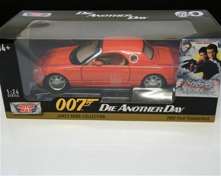 Modelauto Ford Thunderbird – James Bond 007 – Die Another Day 1:24 - 0