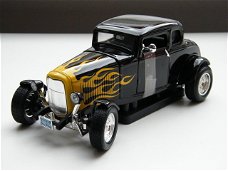 Nieuw schaalmodel modelauto Ford Hot Rod 1932 – Motormax 1:18