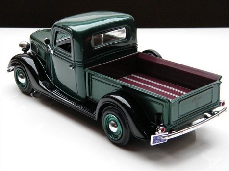 Nieuw schaalmodel modelauto Ford Pickup Truck 1937 – Motormax 1:24 - 5