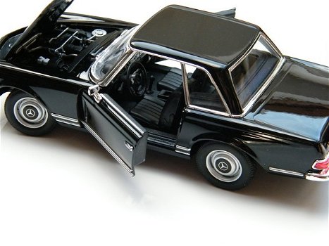 Nieuw miniatuur Modelauto Mercedes Benz 230SL – Welly 1:24 - 5