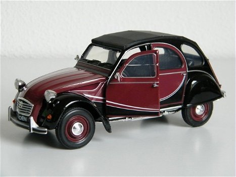 Nieuw miniatuur modelauto Citroën / Citroen 2CV Charleston – Welly 1:24 - 6