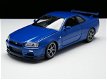 Nieuw miniatuur modelauto Nissan Skyline GT-R R34 – Welly 1:24 - 2 - Thumbnail