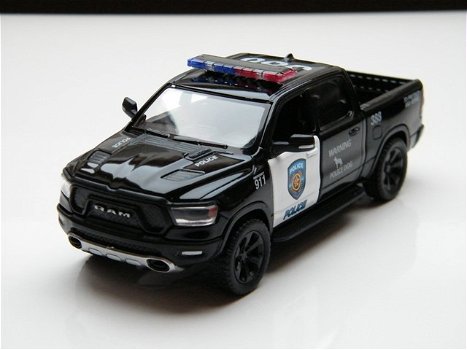 Miniatuur modelauto Dodge Ram 1500 Police – King Smart 1:32 schaalmodel - 0
