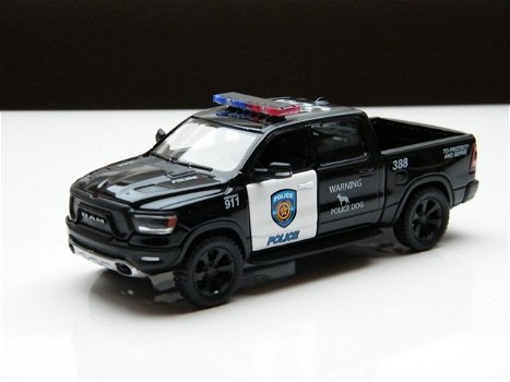 Miniatuur modelauto Dodge Ram 1500 Police – King Smart 1:32 schaalmodel - 1