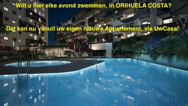 Uw eigen nieuwe Appartement in ORIHUELA COSTA aan zee en met veel - 0