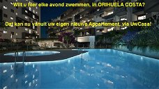 Uw eigen nieuwe Appartement in ORIHUELA COSTA aan zee en met veel