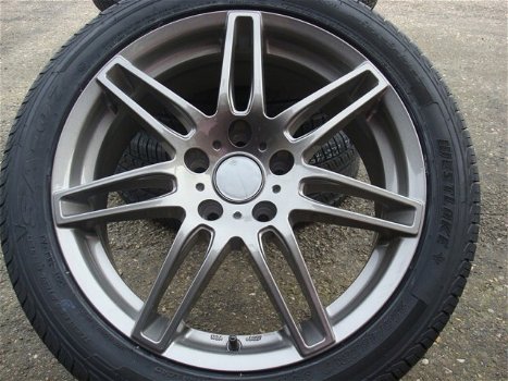 17''inch RS4 Antraciet Velgen en Banden Steek 5x112 - 7