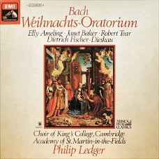 3LPset - BACH - Weihnachts Oratorium - Elly Ameling