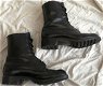 Schoenen, Laarzen, Gevechts, M69, Zwart, Koninklijke Landmacht, maat: 43B, jaren'70/'80.(Nr.6) - 6 - Thumbnail