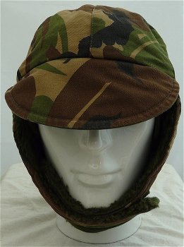 Pet, Muts, Veld, Bontgevoerd, Winter, Woodland Camouflage, Koninklijke Landmacht, maat: 60, 1994.(1) - 4