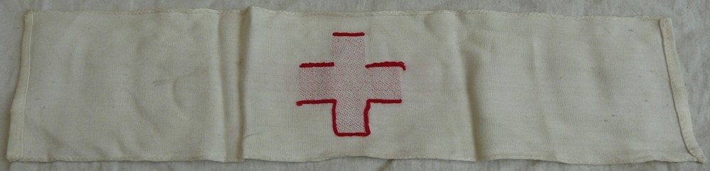 Armband / Armbinde, Helfer im Sanitätsdienst, DRK, jaren'70.(Nr.1) - 3