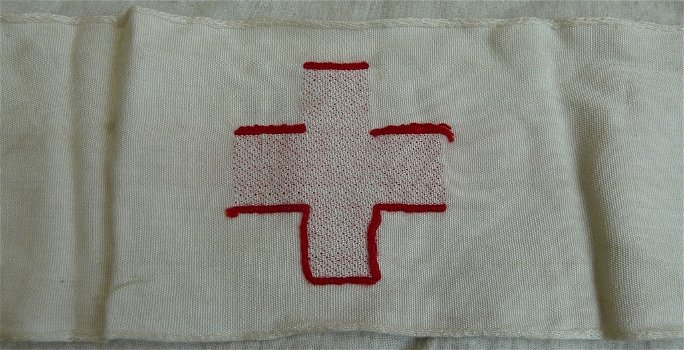 Armband / Armbinde, Helfer im Sanitätsdienst, DRK, jaren'70.(Nr.1) - 4