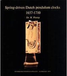 Klokken boek Plomp - Spring Driven Dutch Pendulum Clocks.