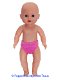 Baby Born Badpopje 32 cm Setje roze bloemetjes - 2 - Thumbnail