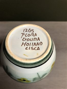 Vintage vaas Flora Gouda Cisca nummer 1265 - 7