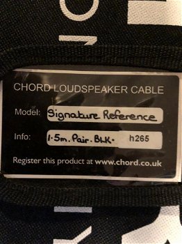 Chord Signature Reference speakerkabel - 5