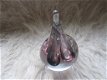 set Atelier Beranek Glazen druppel 17 cm hoog recht - 1 - Thumbnail