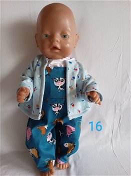 Baby born kleding setjes - 4
