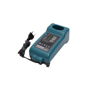 Makita oplader, accu NiCD en NiMH 7.2 Volt~18 Volt DC1411, DC1414, DC1801 - 0