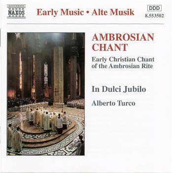 Alberto Turco - In Dulci Jubilo – Ambrosian Chant (CD) Nieuw - 0
