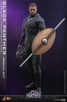 Hot Toys MMS671 Black Panther Original Suit - 0