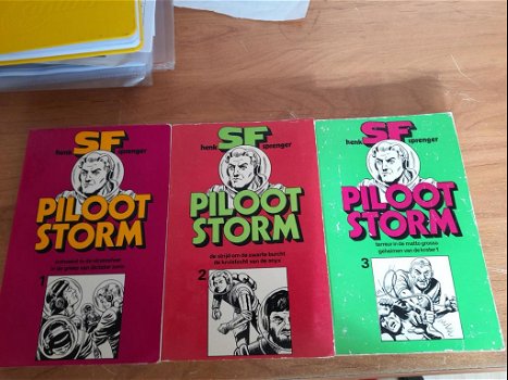 Strips: Henk Sprenger's : Piloot Storm - 0