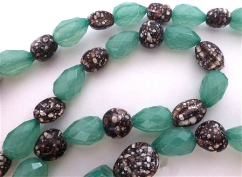 Collier in prachtige kleur groen - 2