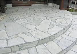 Brasil White flagstones dikformaat - 1