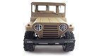 RC Jeep U.S. militaire terreinwagen 1:14 4WD RTR, Dessert Sand - 3 - Thumbnail